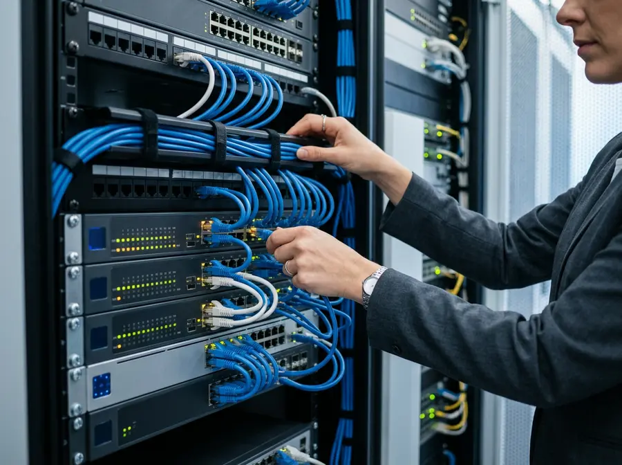Network switches, connectivity equipment and secure network infrastructure